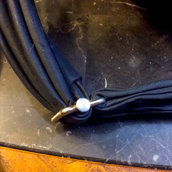 Groom Paris Bucket Black Bag with Pull Strings - Picture 8 of 16